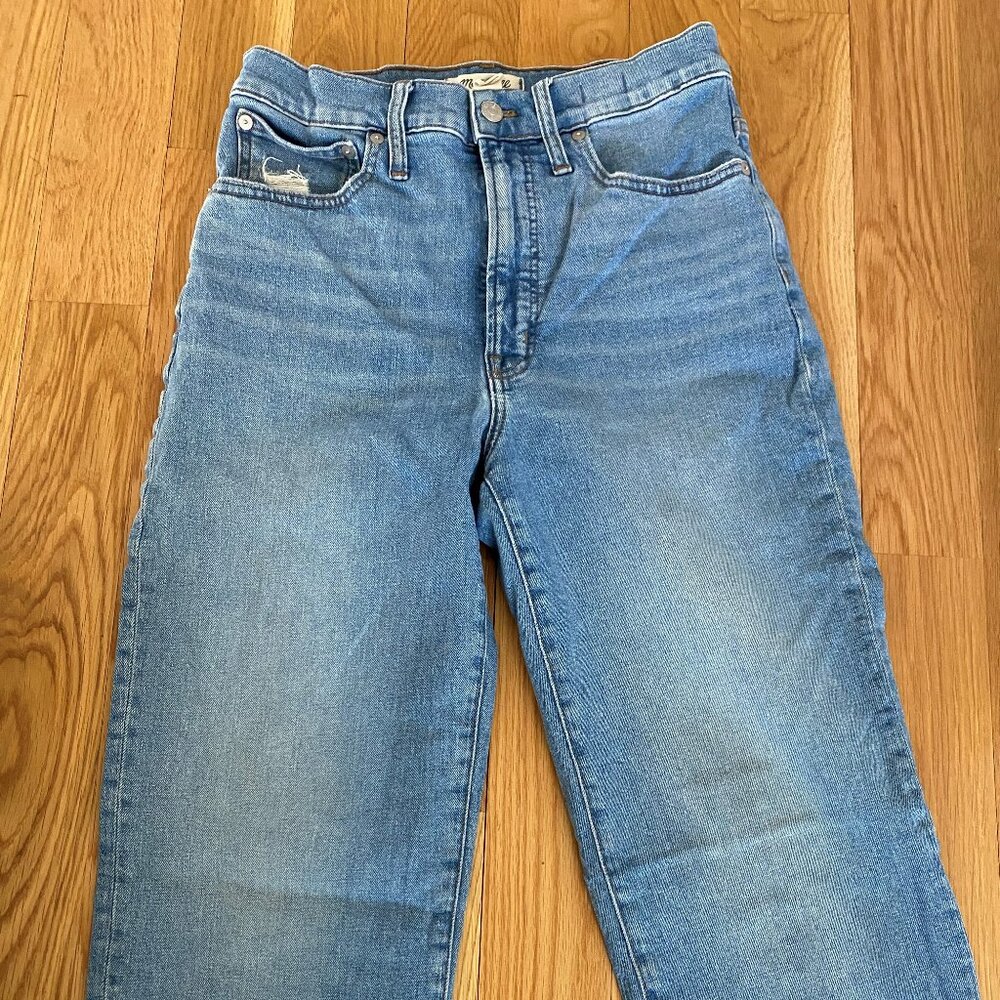 Madwell The Perfect Vintage Straight Jean in Montville Wash